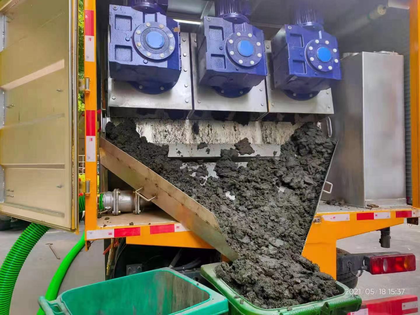 顺平化粪池清掏城市维护站-泥浆净化干湿分离处理